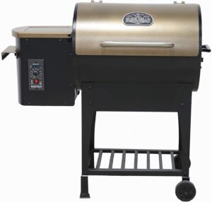 Ozark Grills - The Razorback Wood Pellet Grill a Smoker with Temperature Probe