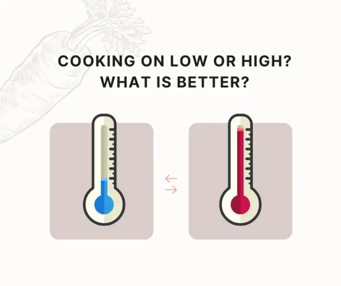 Cooking on low or high