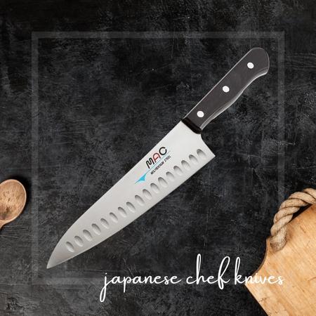 Mac Knife Series Hollow Edge Chef's Knife