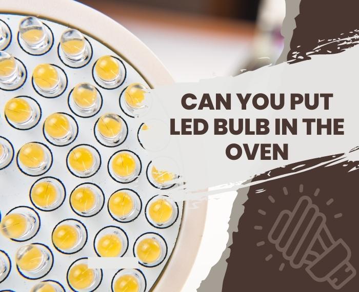 LED Bulb in the Oven